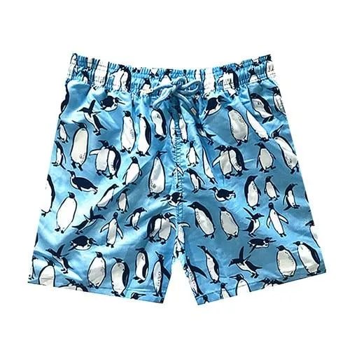 2018 Brand Vilebreq Beach Board Shorts Men Swimwear Flamingo Dolphin Mermaid Turtles Mens Bathing Short Brequin Quick Dry M-XXXL