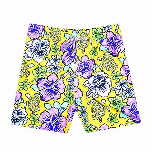 2018 Brand Vilebreq Beach Board Shorts Men Swimwear Flamingo Dolphin Mermaid Turtles Mens Bathing Short Brequin Quick Dry M-XXXL