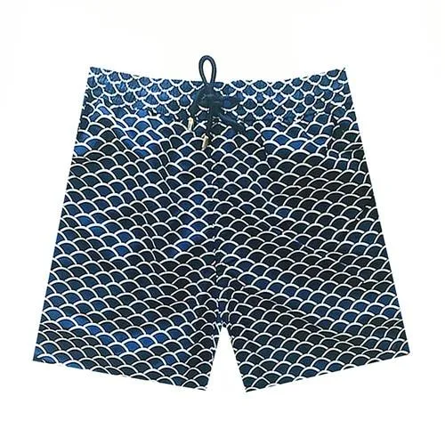 2018 Brand Vilebreq Beach Board Shorts Men Swimwear Flamingo Dolphin Mermaid Turtles Mens Bathing Short Brequin Quick Dry M-XXXL