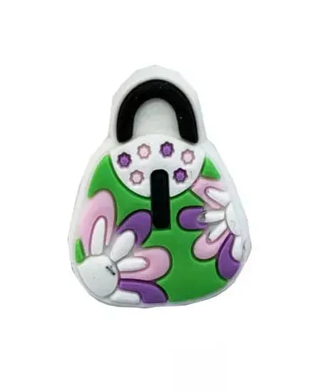 4 Pcs Girls Cosmetic Shoe Decoration Charms PVC For Croc Bracelet Shoe