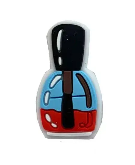 4 Pcs Girls Cosmetic Shoe Decoration Charms PVC For Croc Bracelet Shoe
