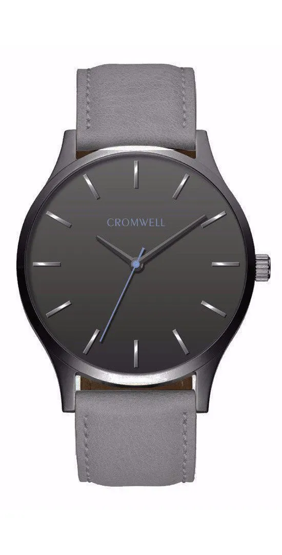 40mm "Pismo" - Gunmetal Case, Gunmetal Face