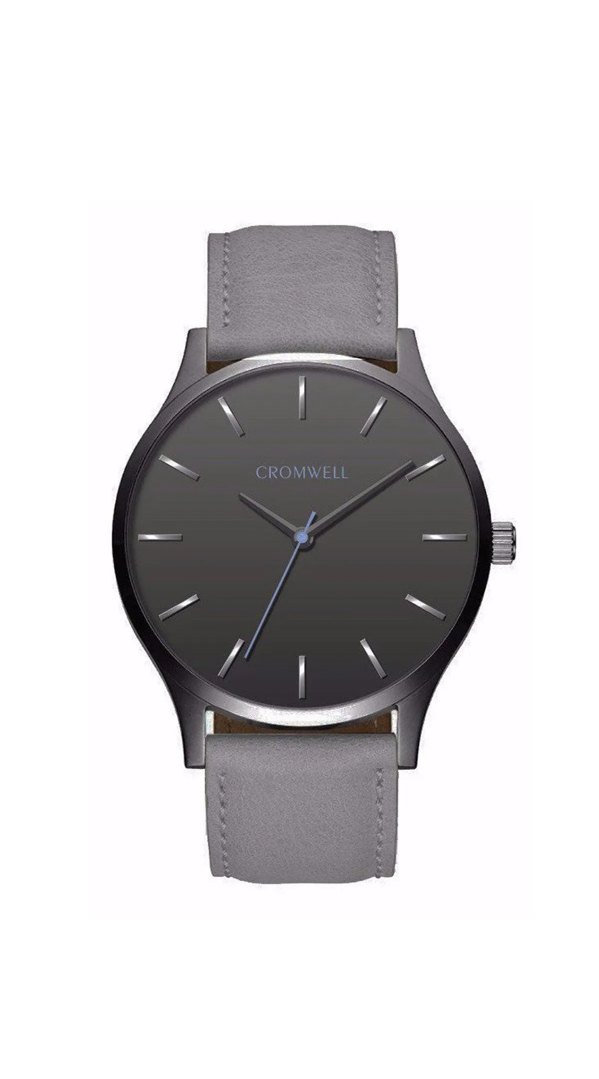 40mm "Pismo" - Gunmetal Case, Gunmetal Face