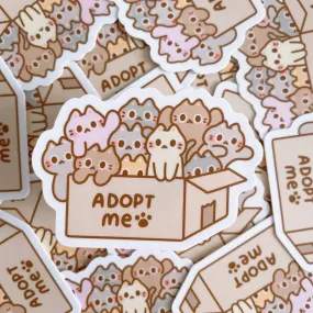 Adopt Me Kitty Cats Vinyl Sticker