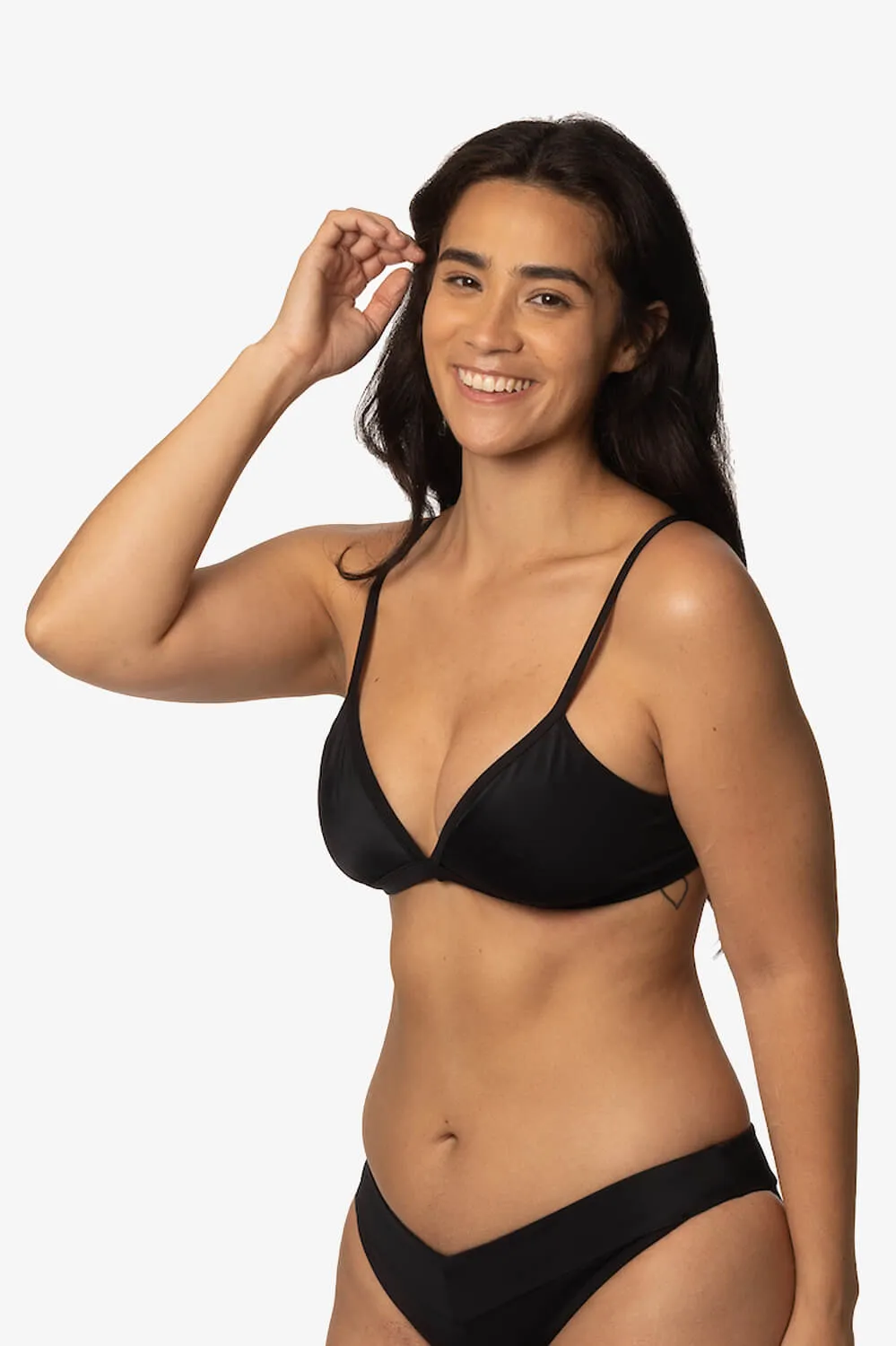 Artemis Bikini Top - Black