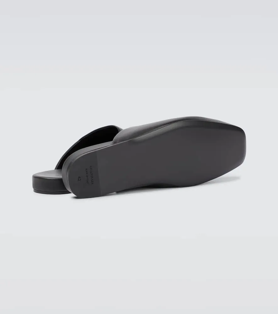 Balenciaga Cosy BB leather slippers