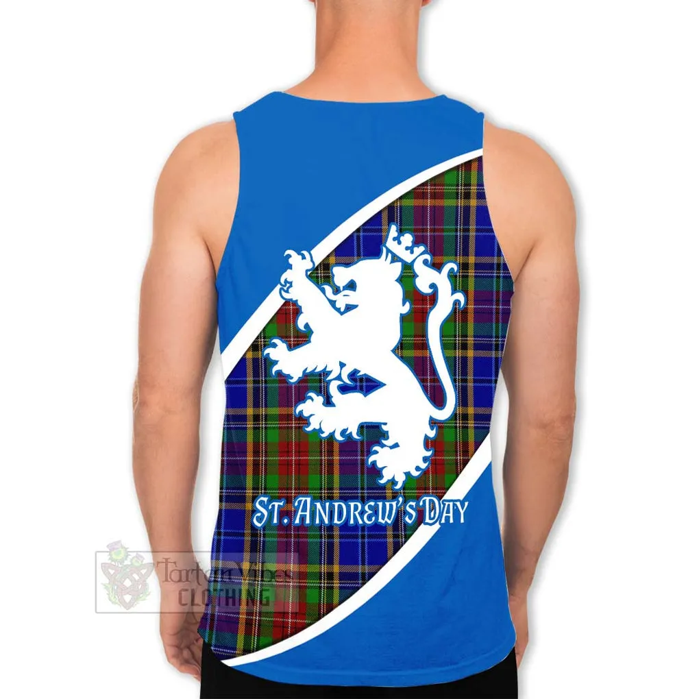 Beattie (Beatty) Family Crest Tartan Men's Tank Top Celebrate Saint Andrew's Day in Style