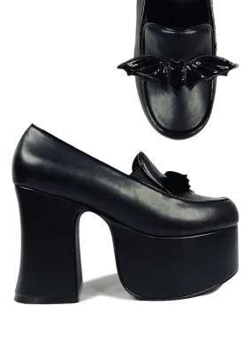 Black Banshee Heel 2" Platform Shoe