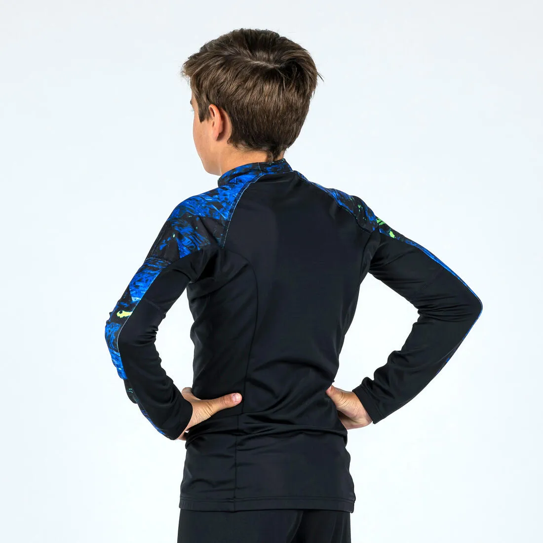 Boy's long-sleeved anti-UV T-shirt - 500