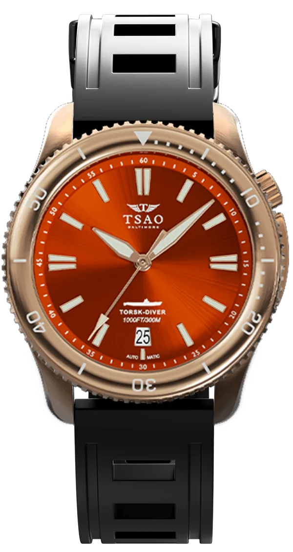 BRONZE TORSK-DIVER - CAMDEN ORANGE
