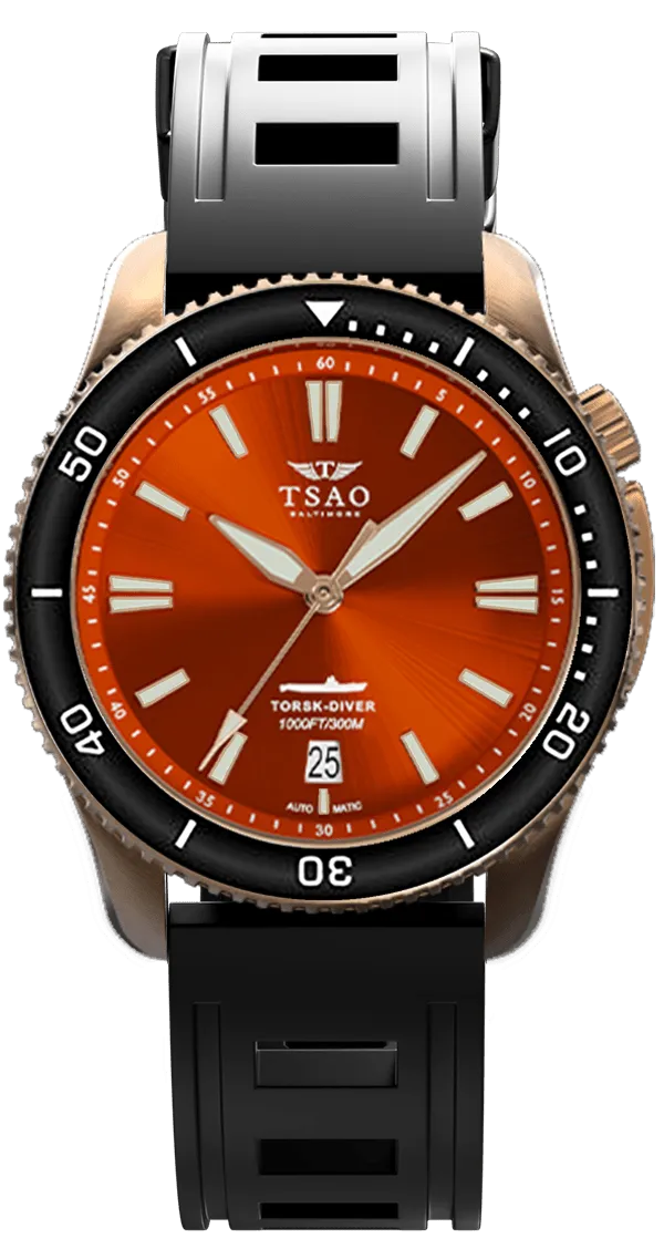 BRONZE TORSK-DIVER - CAMDEN ORANGE