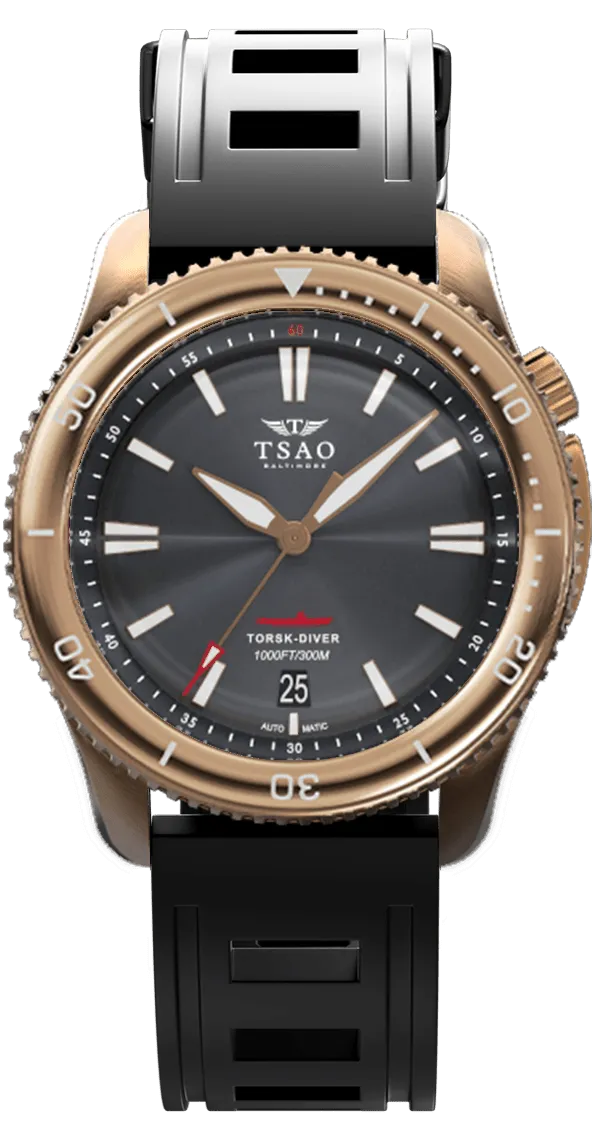 BRONZE TORSK-DIVER - HARBOR GREY