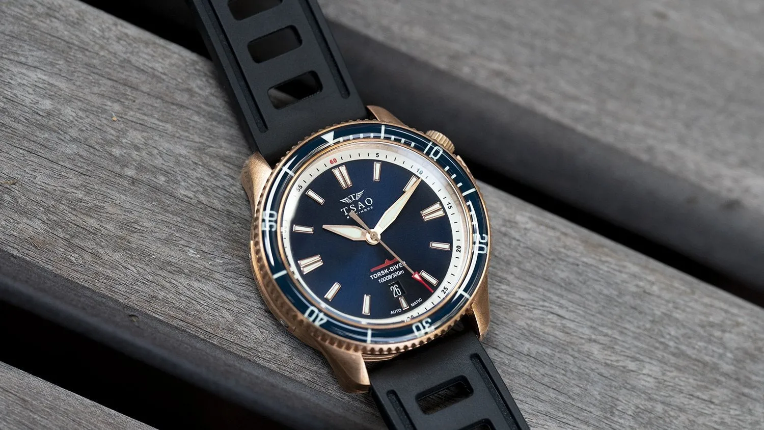 BRONZE TORSK-DIVER - MIDNIGHT BLUE