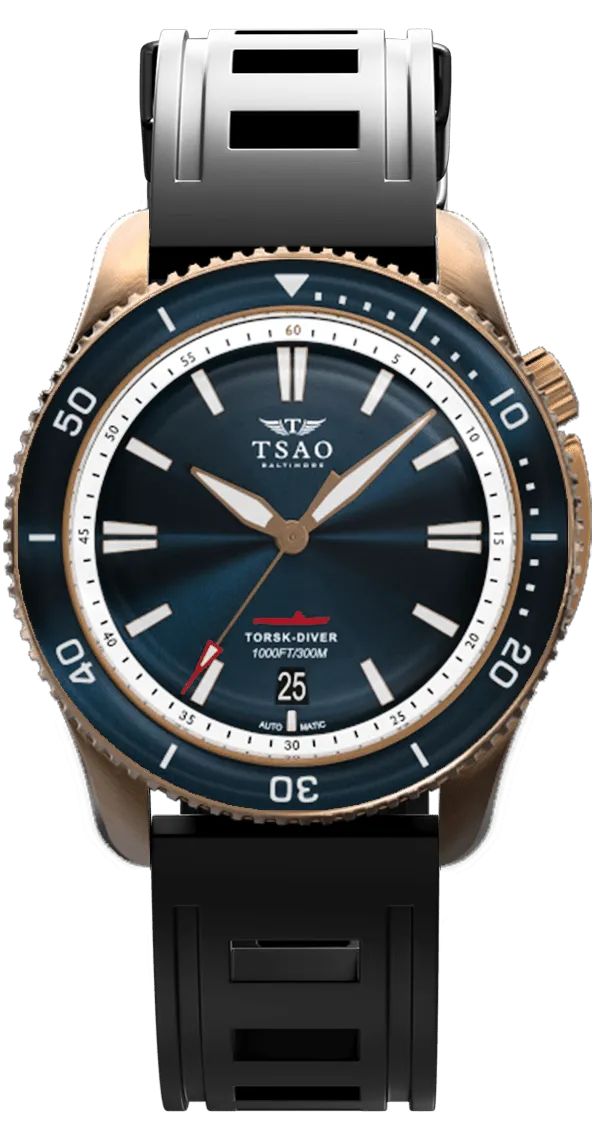 BRONZE TORSK-DIVER - MIDNIGHT BLUE