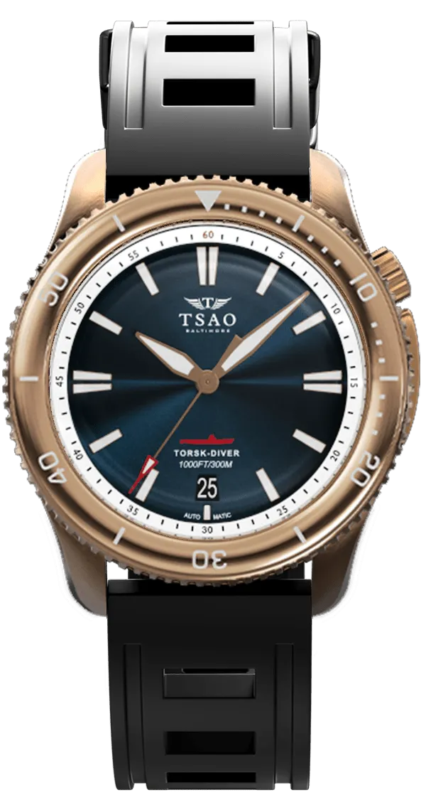 BRONZE TORSK-DIVER - MIDNIGHT BLUE
