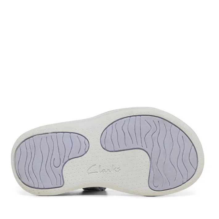 Clarks FERN in Lavender/White (Size AU 5-1)