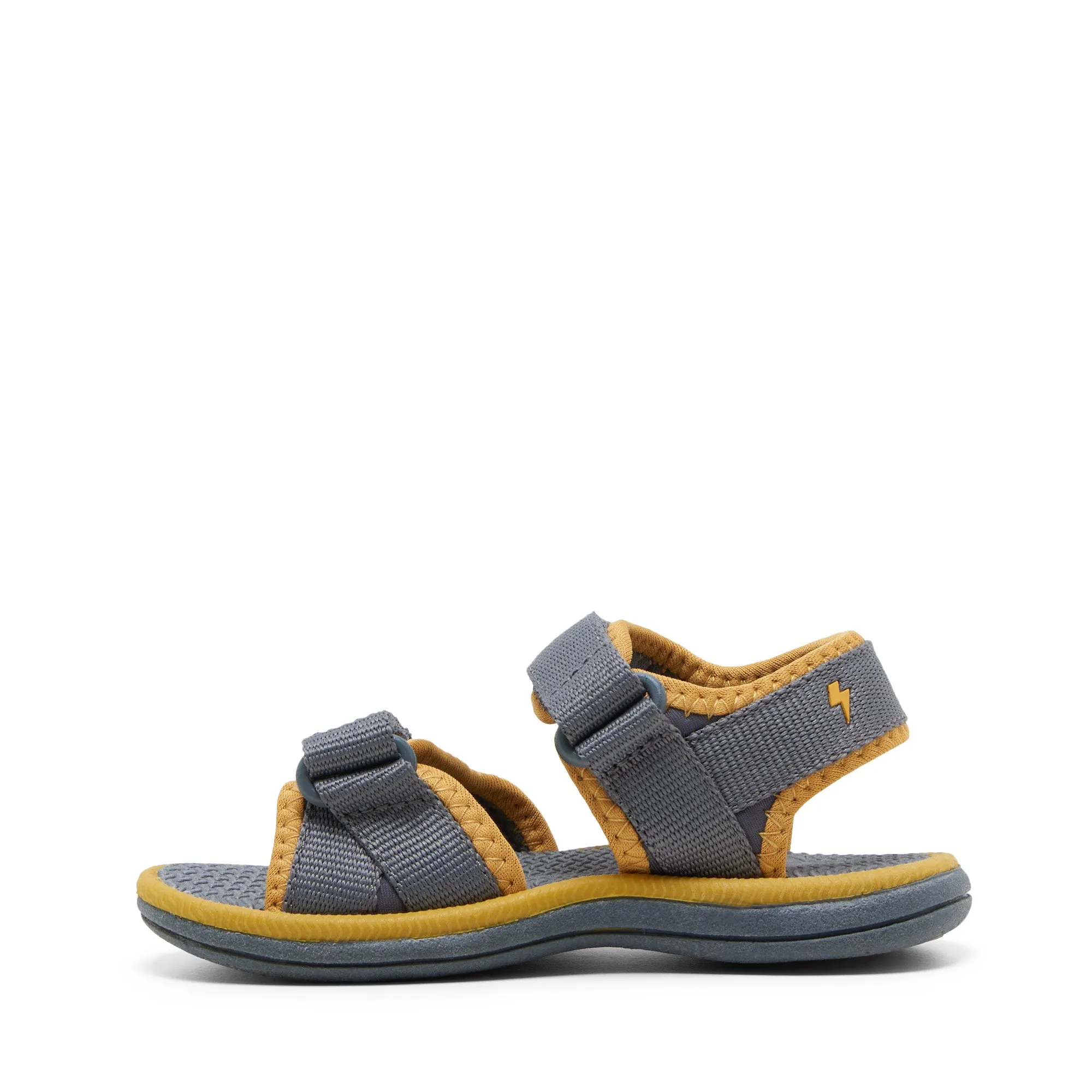 Clarks FINN in Grey/Mustard (Size AU 5-1)