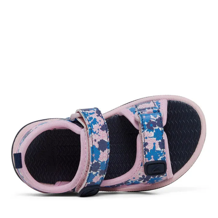 Clarks FLORENCE in Navy Floral (Size AU 5-1)
