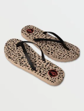 Color Me Spring Sandal - Animal Print
