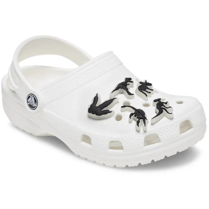 Crocs Jibbitz Glow In The Dark Dinosaurs 5 Pack