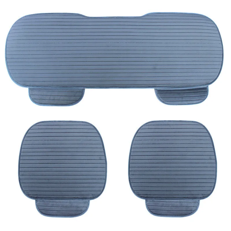 Crystal Velvet Non-Slip Non-Slip Free Backrest Three-Piece Warm