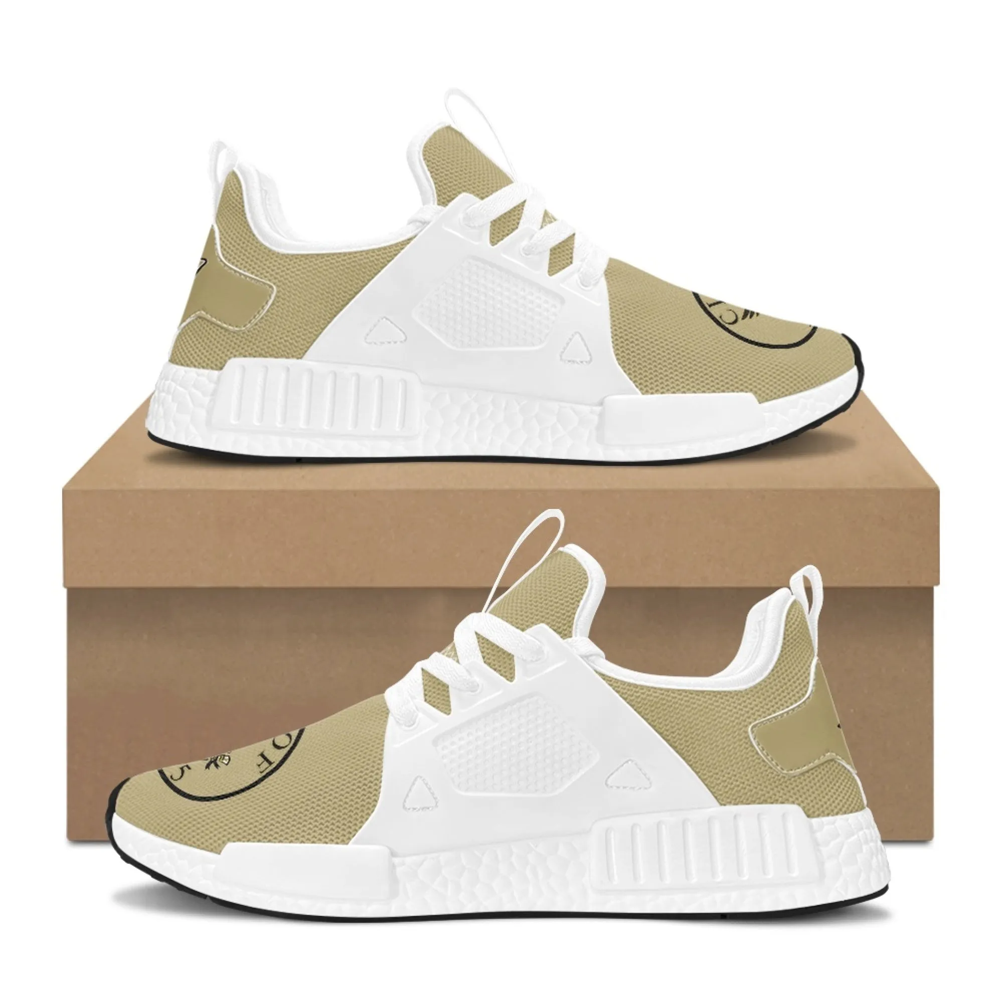 CVHS Blackhawk Class of 2025 Circle Logo Fly Knit Athletic Shoes