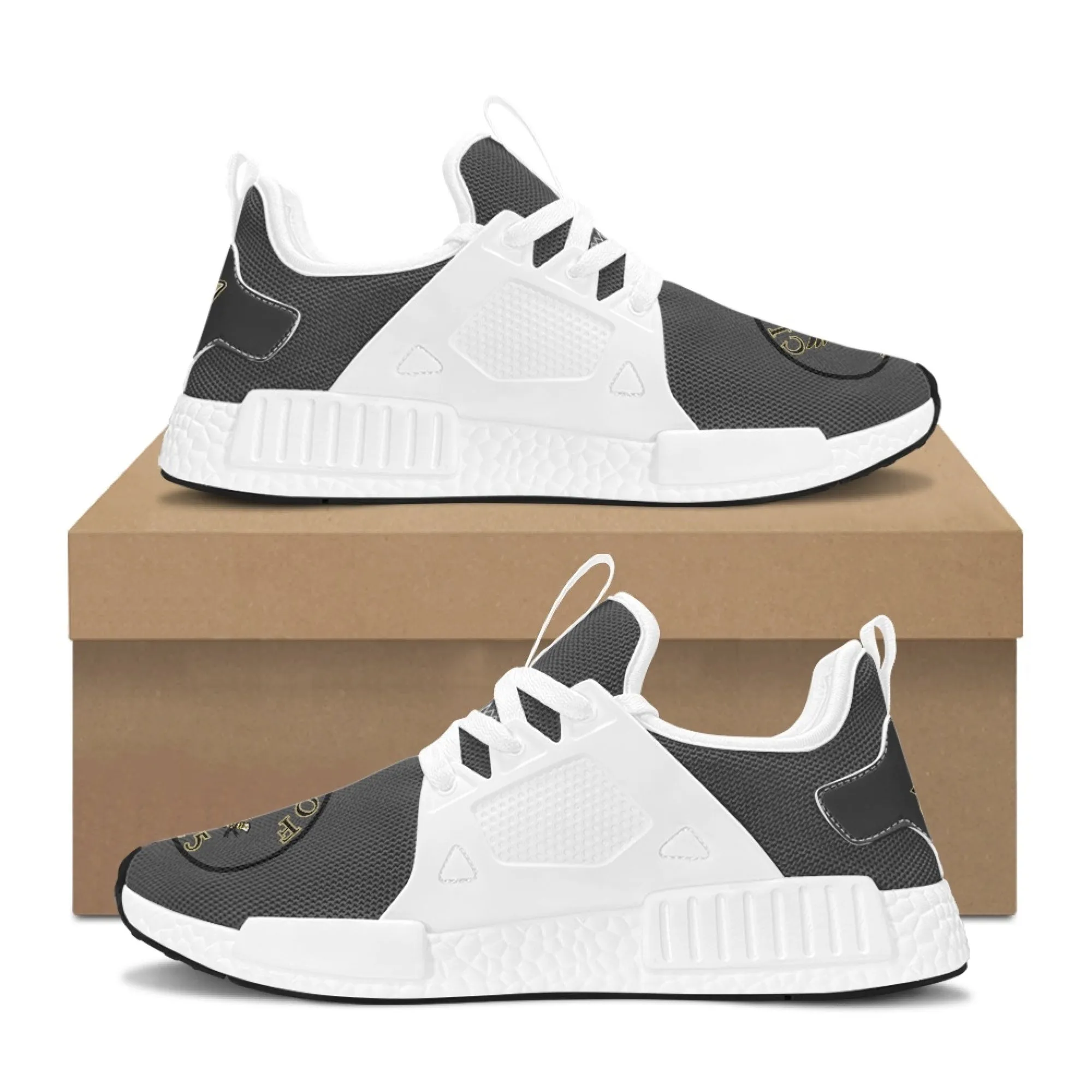 CVHS Blackhawk Class of 2025 Circle Logo Fly Knit Athletic Shoes
