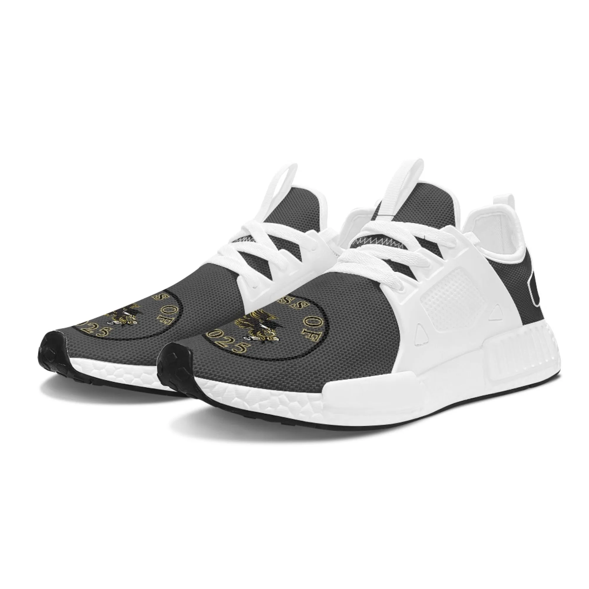 CVHS Blackhawk Class of 2025 Circle Logo Fly Knit Athletic Shoes