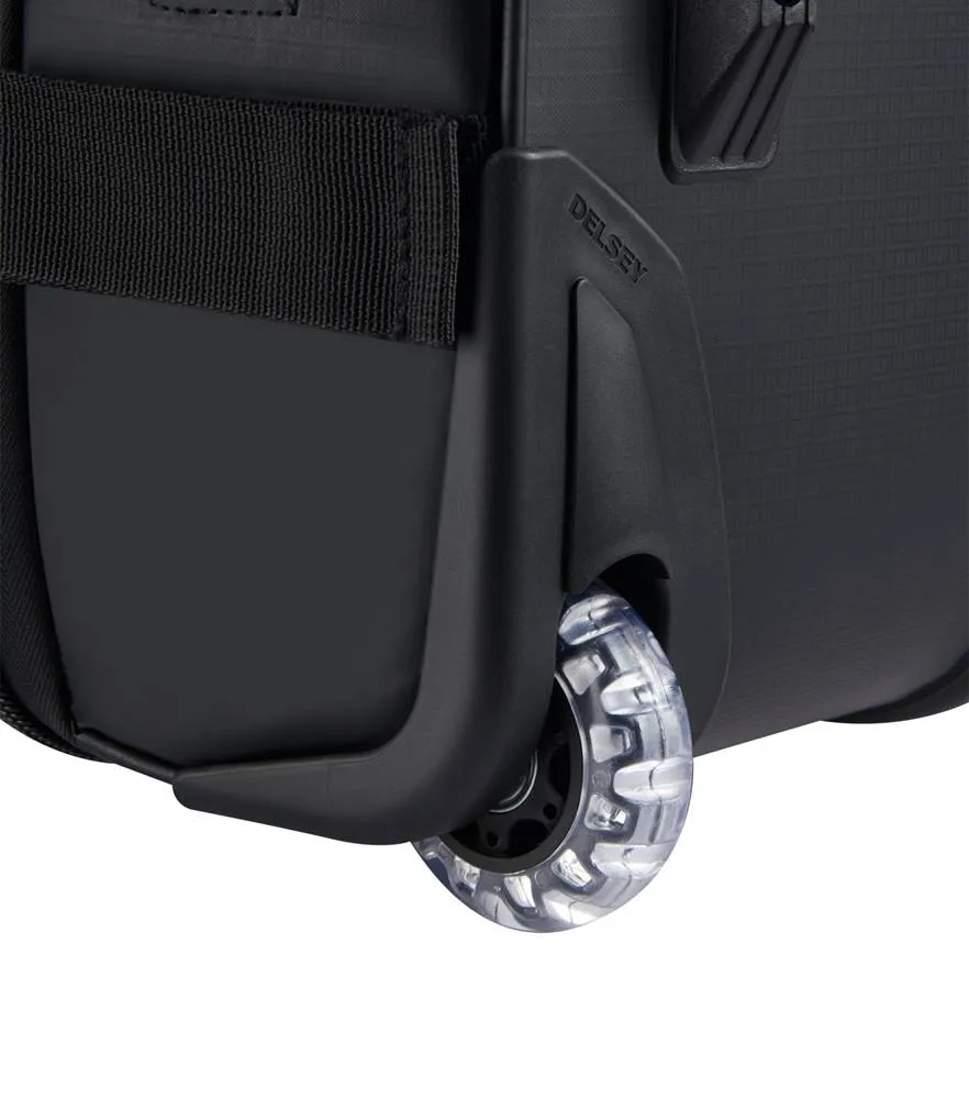 DELSEY RASPAIL 64CM TROLLEY DUFFLE 2 WHEEL BLACK