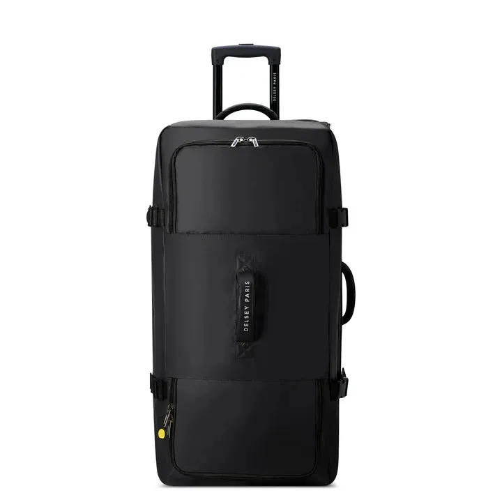 DELSEY RASPAIL 64CM TROLLEY DUFFLE 2 WHEEL BLACK