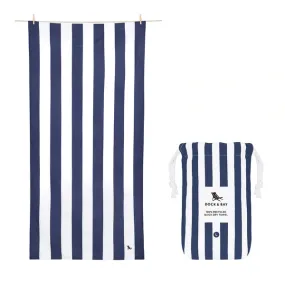 Dock & Bay Beach Towel - Cabana Whitsunday Blue