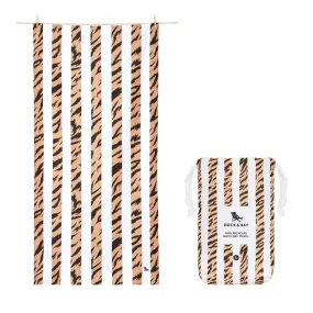 Dock & Bay Beach Towel - Fierce Tiger