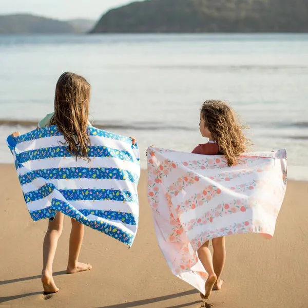 Dock & Bay Kids Beach Towel - Peach Party