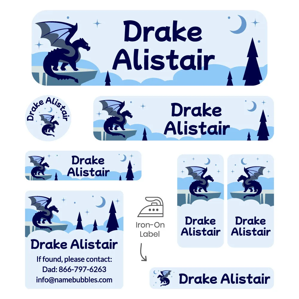 Dragon Sleepaway Camp Labels Pack