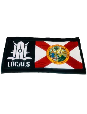 FLORIDA LOCALS LARGE BEACH TOWEL