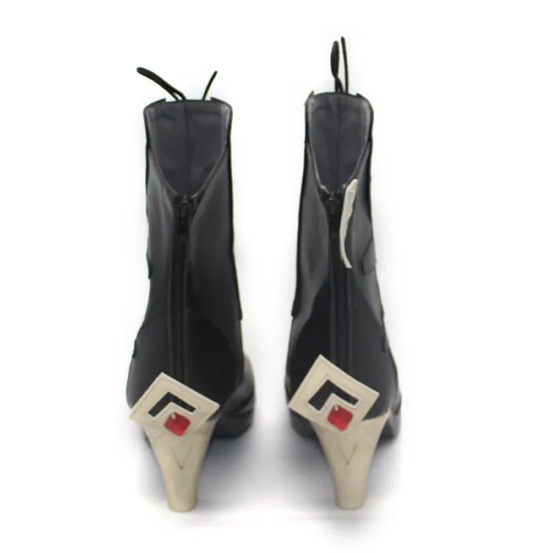 Genshin Impact the Eleven Fatui Harbingers The Knave The Servant Arlecchino Cosplay Shoes