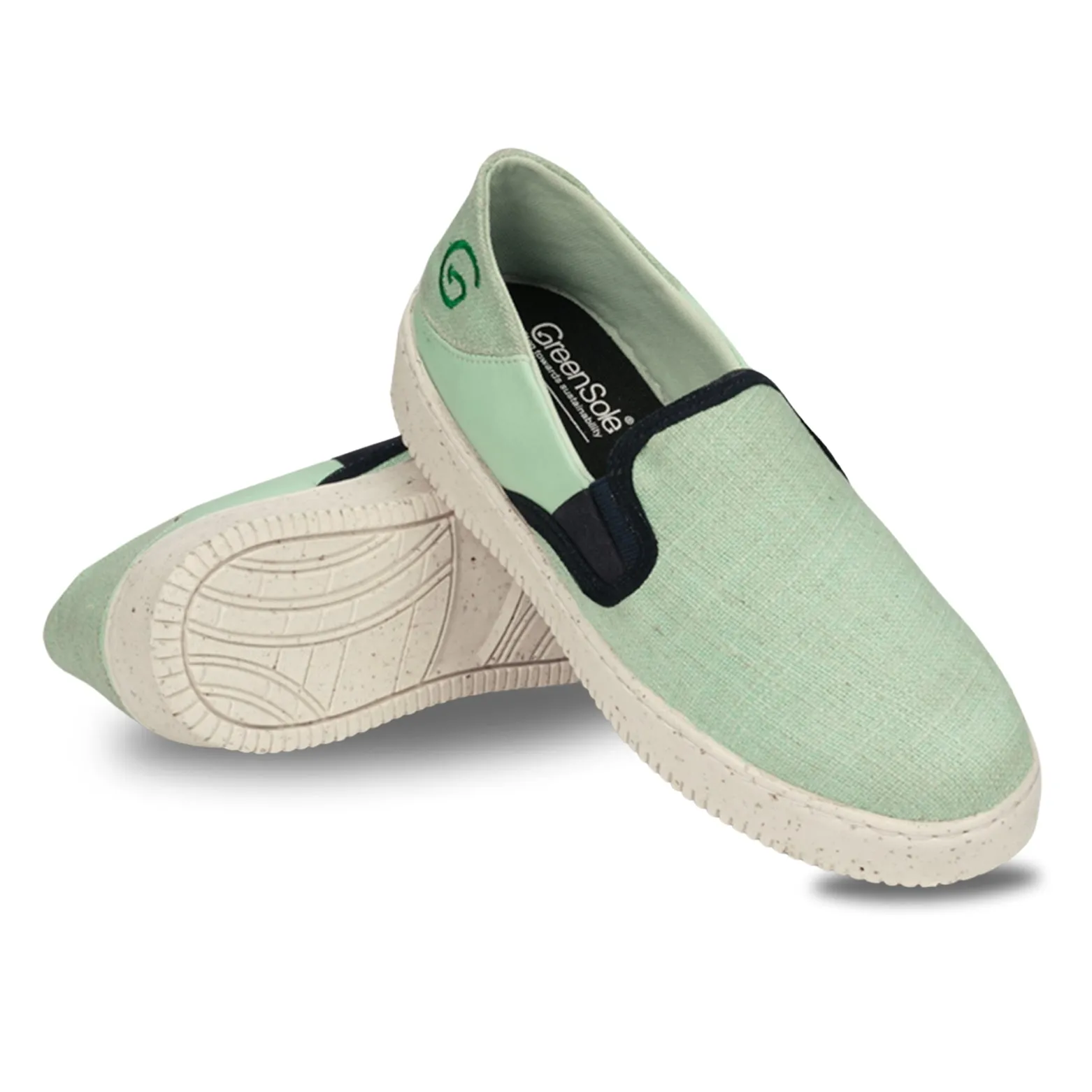 GREENSOLE AQUAMARINE WOMENS SHOE SLIP ON