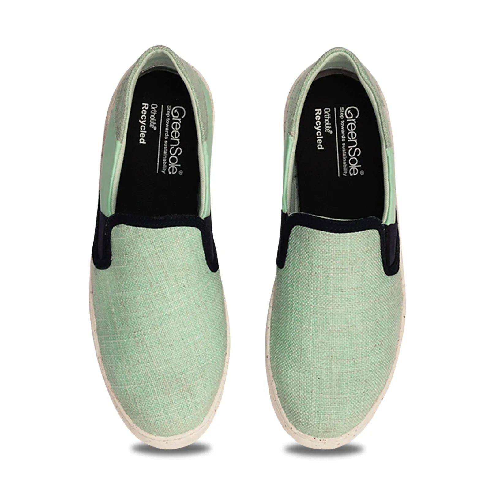 GREENSOLE AQUAMARINE WOMENS SHOE SLIP ON