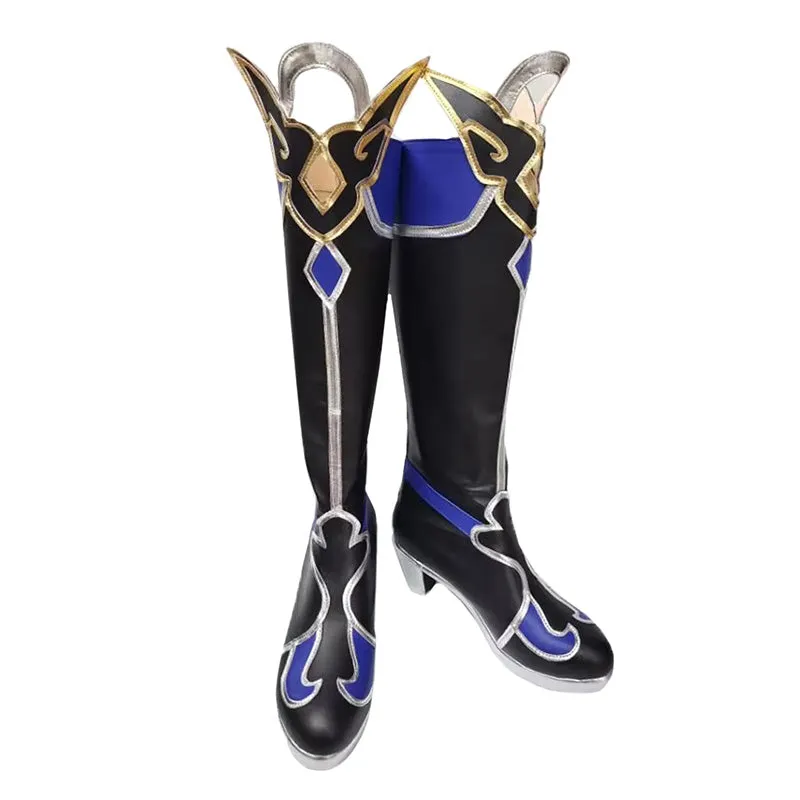 Honkai: Star Rail Jingliu Shoes Cosplay Boots