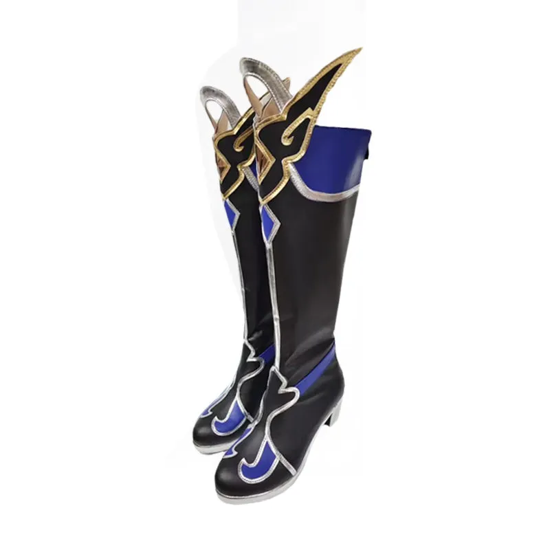 Honkai: Star Rail Jingliu Shoes Cosplay Boots