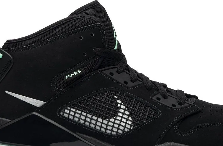 Jordan Mars 270 Green Glow Sneakers, Black
