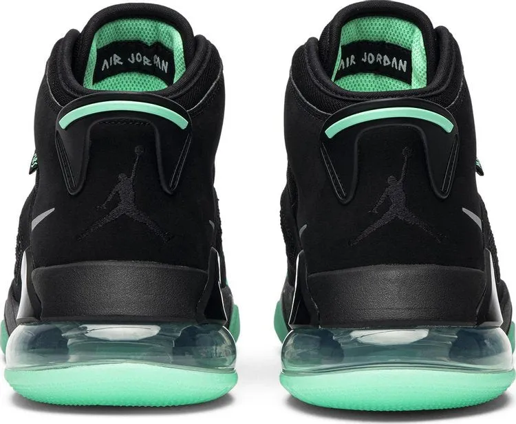 Jordan Mars 270 Green Glow Sneakers, Black
