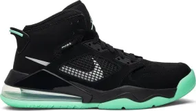 Jordan Mars 270 Green Glow Sneakers, Black