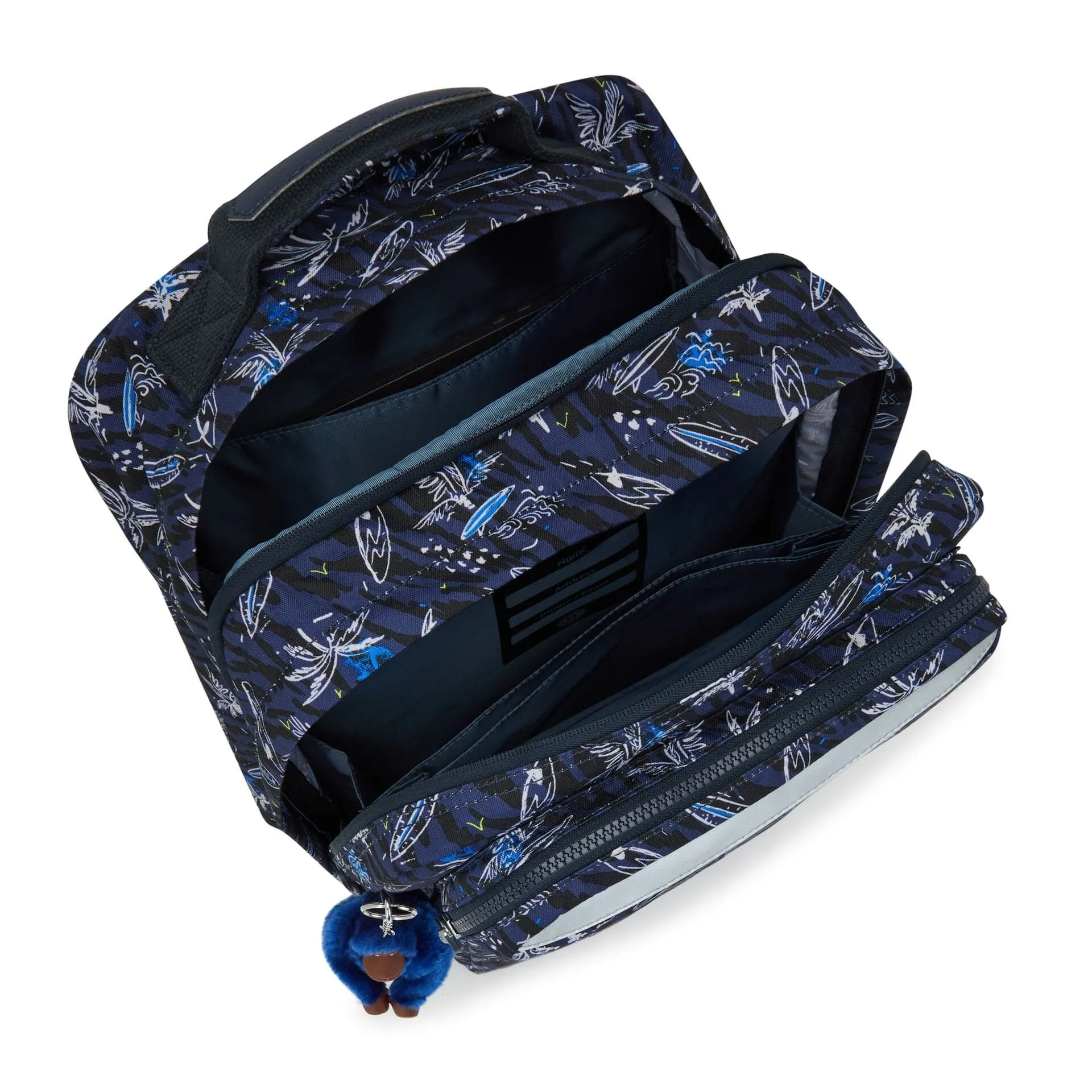 Kipling Scotty Surf Sea Print Large Backpack C2I7151-Y70