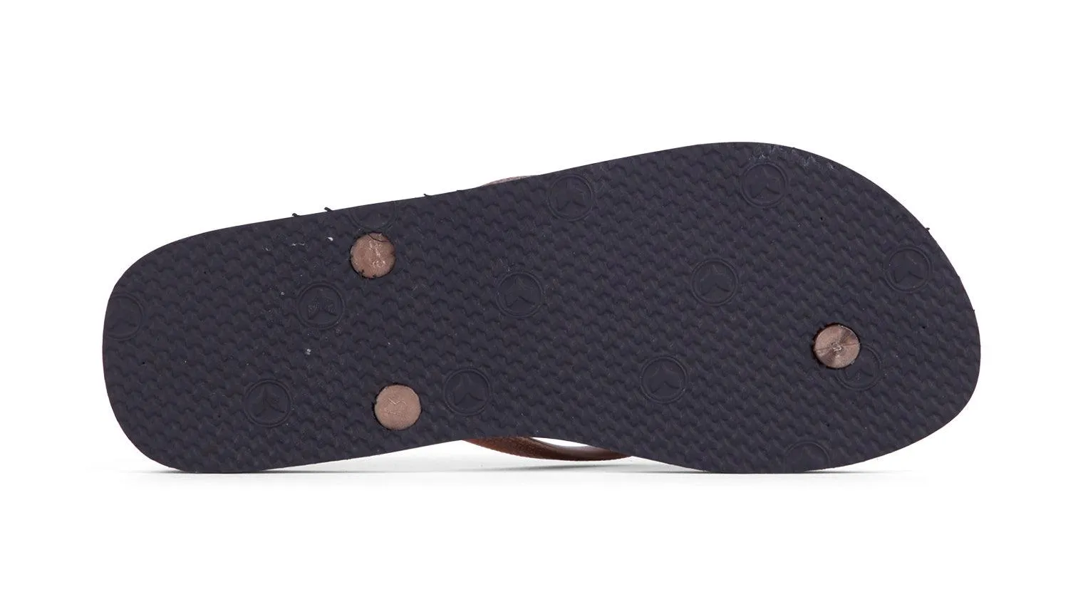 Kustom - Classic Jandals (Black Rose Gold)