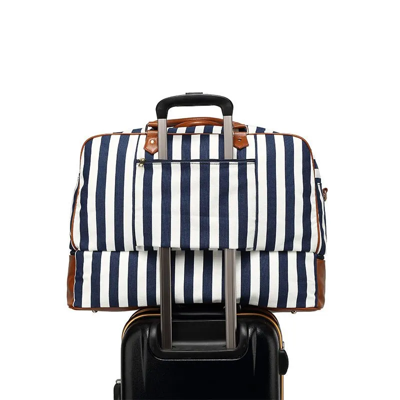 Large Carry On Duffle Bag With Bottom Shoe Compartment