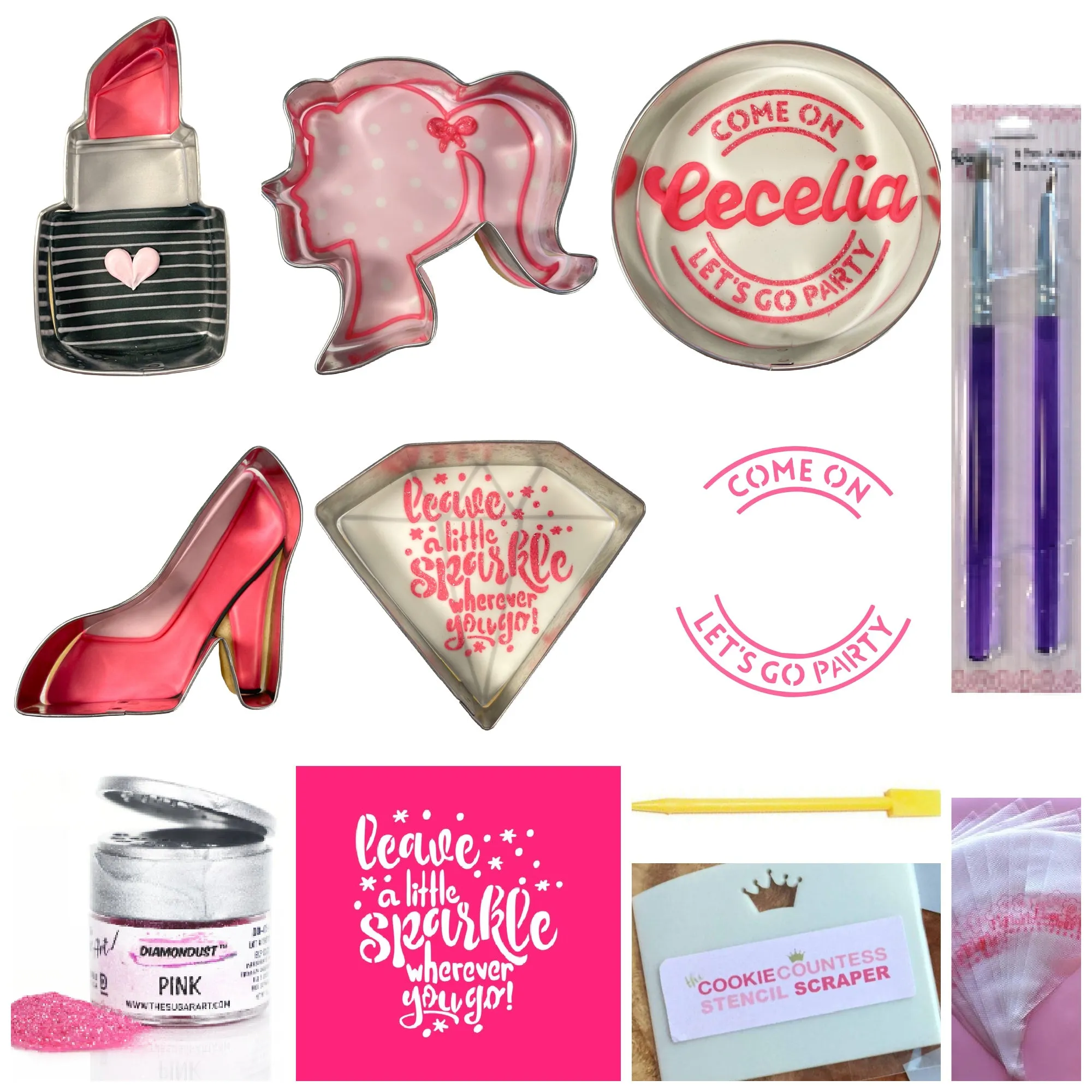 Let's Go Party Decorating Kit