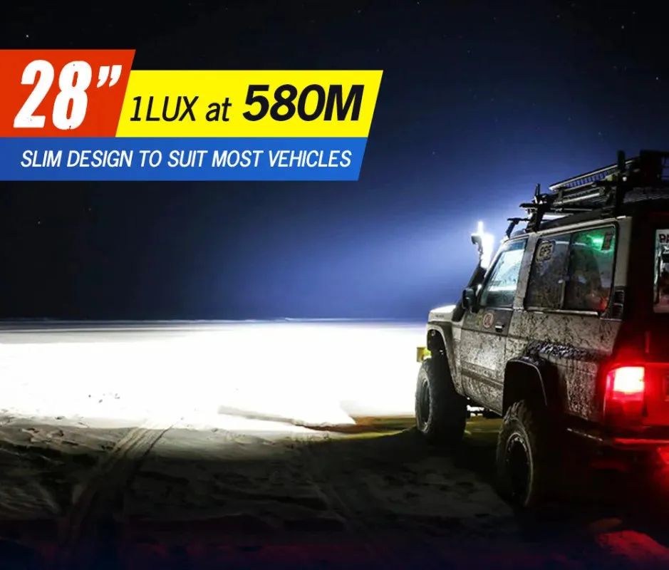 Lightfox 28" LED 3-Row Light Bar