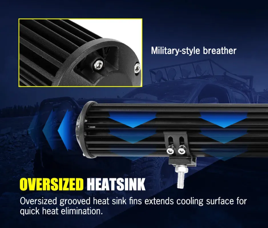 Lightfox 28" LED 3-Row Light Bar