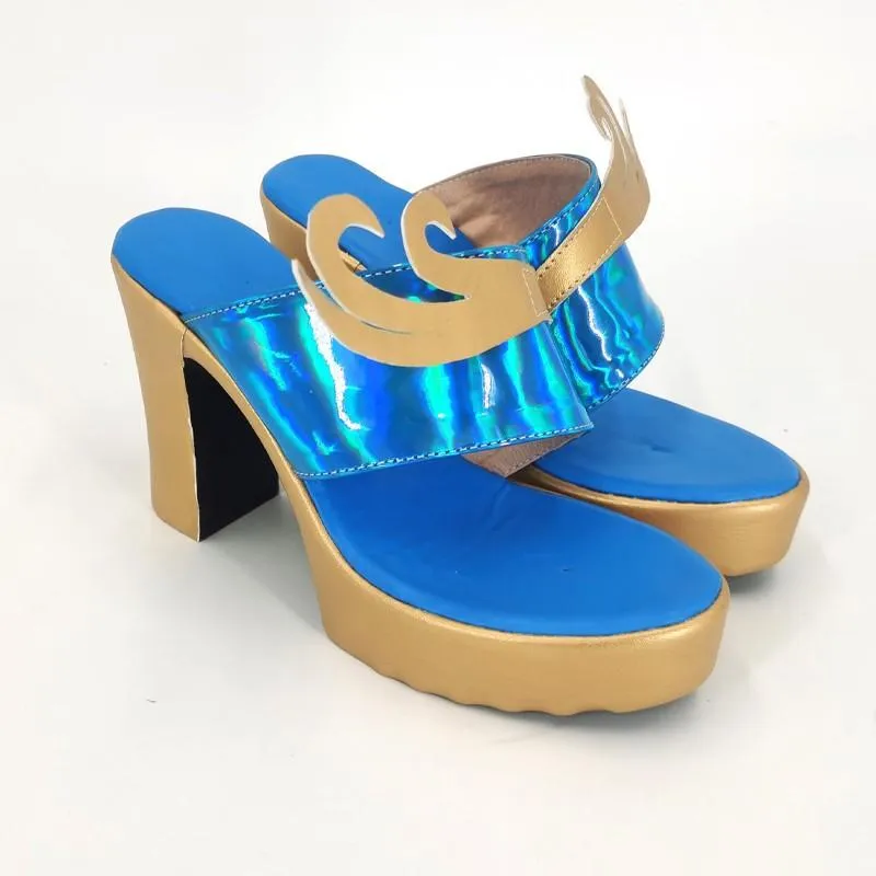 LOL Ocean Song Seraphine Cosplay Shoes